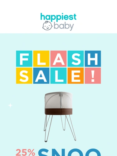 Happiest Baby Sale Announcement