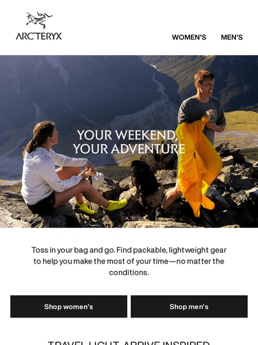 Arc'teryx Newsletter