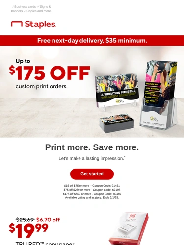 Staples Newsletter