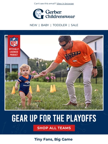 Gerber Childrenswear Sale Announcement