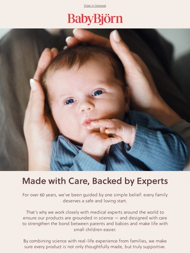 BabyBjörn Sale Announcement