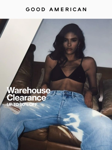 Good American Sale Announcement