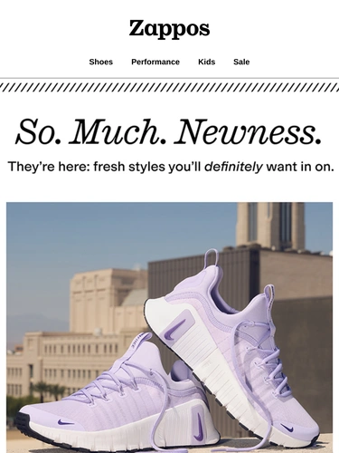 Zappos Sale Announcement