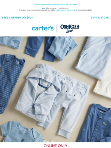 Carter's OshKosh Newsletter