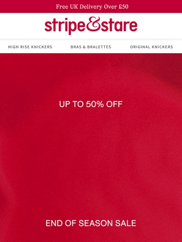 Stripe and Stare Sale Announcement