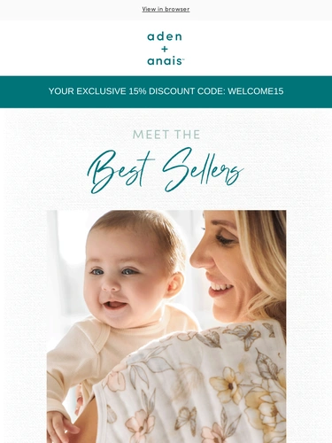 Aden + Anais Welcome Series