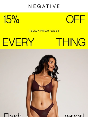 Negative Underwear Newsletter