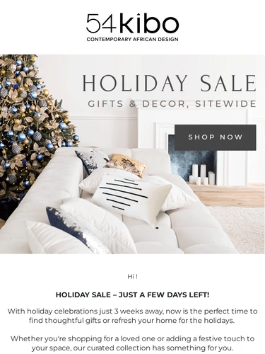 54kibo Holiday Campaign