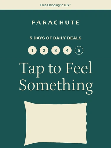 Parachute Home Sale Announcement