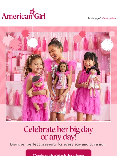 American Girl Sale Announcement