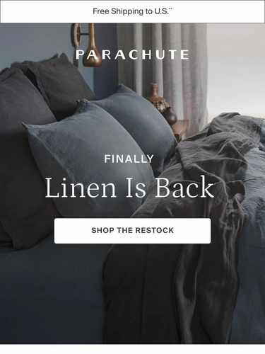 Parachute Home Sale Announcement