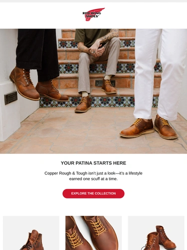 Red Wing Heritage Product Launch