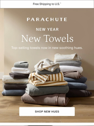 Parachute Home Sale Announcement