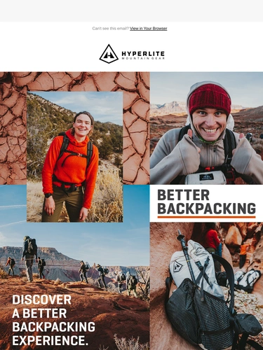 Hyperlite Mountain Gear Newsletter