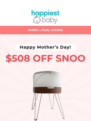 Happiest Baby Sale Announcement