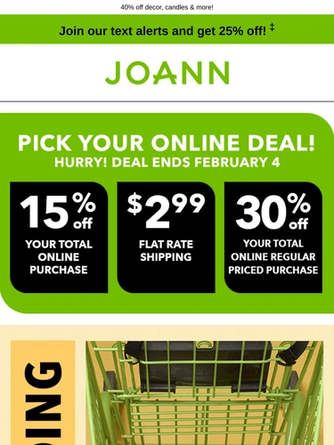 Joann Newsletter