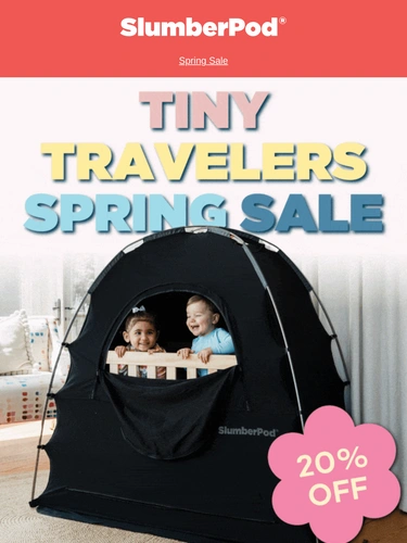 SlumberPod Sale Announcement