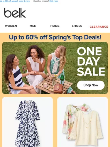 Belk Sale Announcement