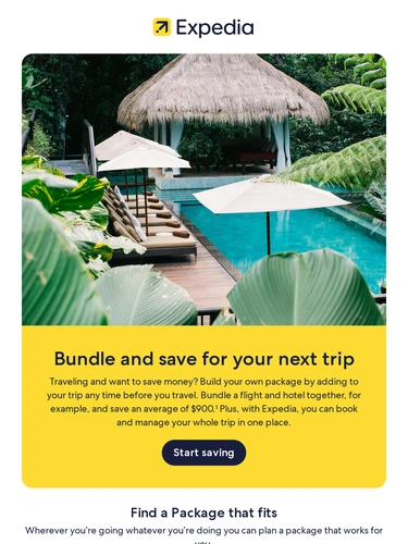 expedia.com Sale Announcement