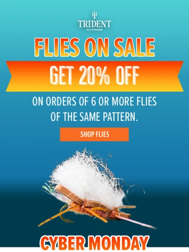 Trident Fly Fishing Sale Announcement