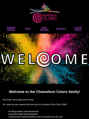 Chameleon Colors Welcome Series