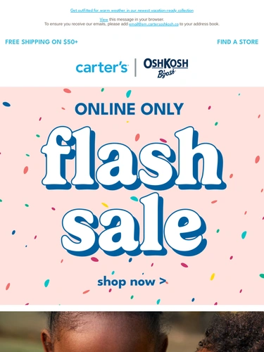 Carter's OshKosh Newsletter