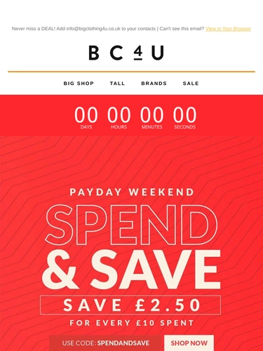 BigClothing4U Sale Announcement