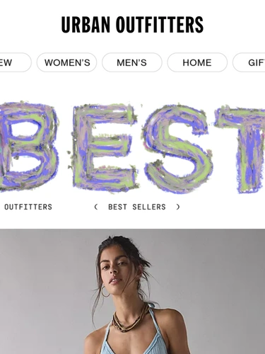 Urban Outfitters Newsletter