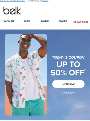 Belk Sale Announcement