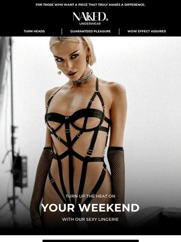 Naked Underwear Sale Announcement