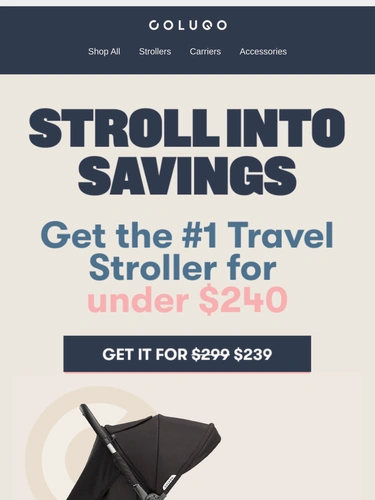 Colugo Sale Announcement