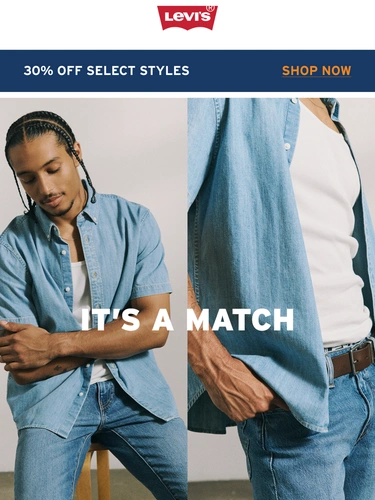 Levi's Sale Announcement
