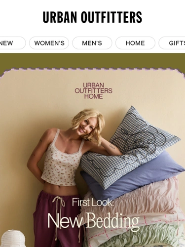 Urban Outfitters Newsletter