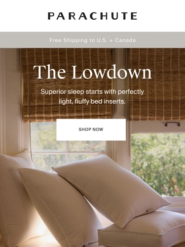 Parachute Home Sale Announcement