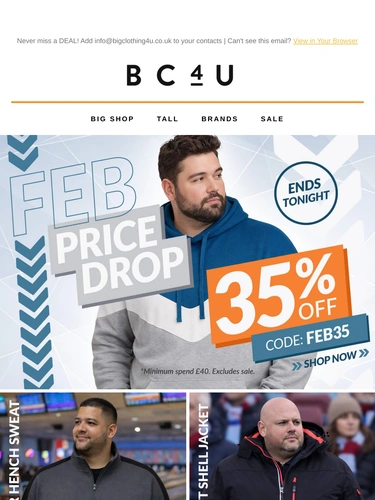 BigClothing4U Sale Announcement