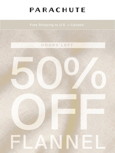 Parachute Home Sale Announcement