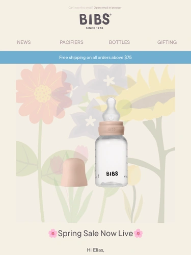 Bibs World Sale Announcement