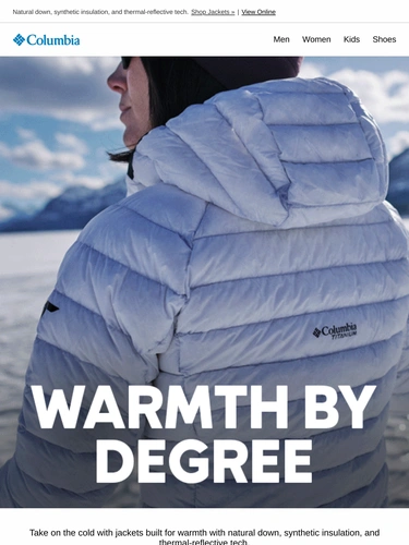 Columbia Sportswear Sale Announcement