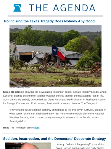 Heritage Foundation Newsletter
