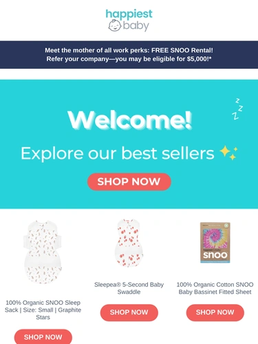 Happiest Baby Sale Announcement