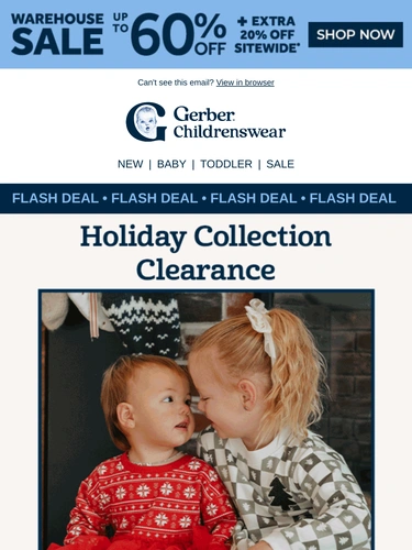 Gerber Childrenswear Newsletter