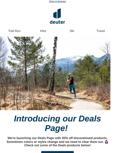 Deuter Sale Announcement
