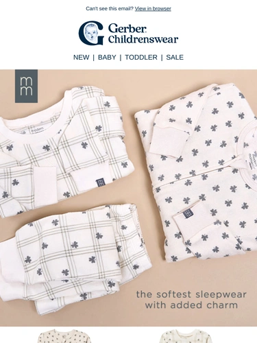 Gerber Childrenswear Newsletter