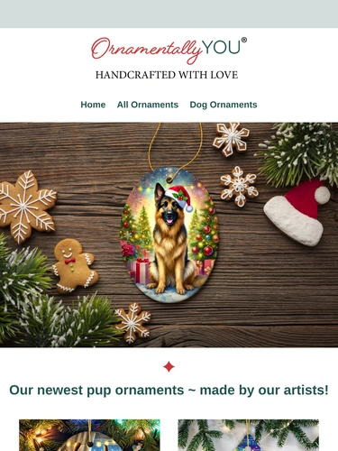 Ornamentally You Sale Announcement