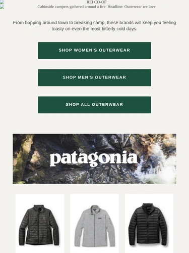 REI Sale Announcement