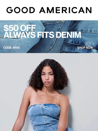 Good American Sale Announcement