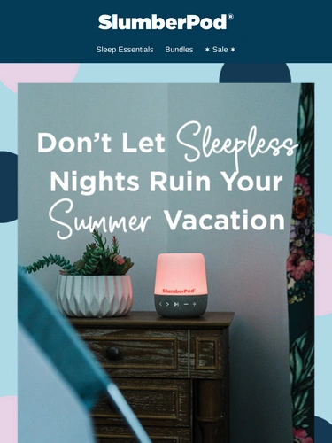 SlumberPod Sale Announcement