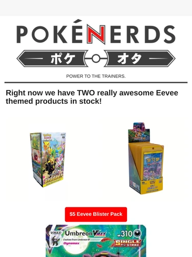 The PokeNerds Store Sale Announcement