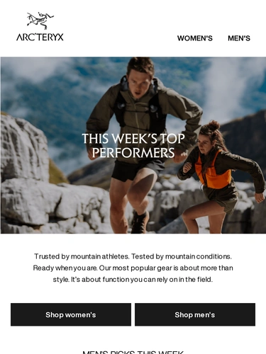 Arc'teryx Sale Announcement