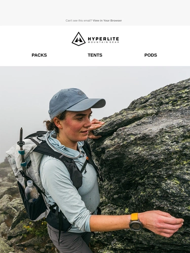 Hyperlite Mountain Gear Newsletter